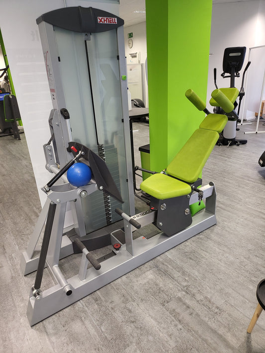 Schnell Target Line 8 Kraftgeräte im Set, Gerätepark, Rahmen Silber, gebraucht - überholter Zustand