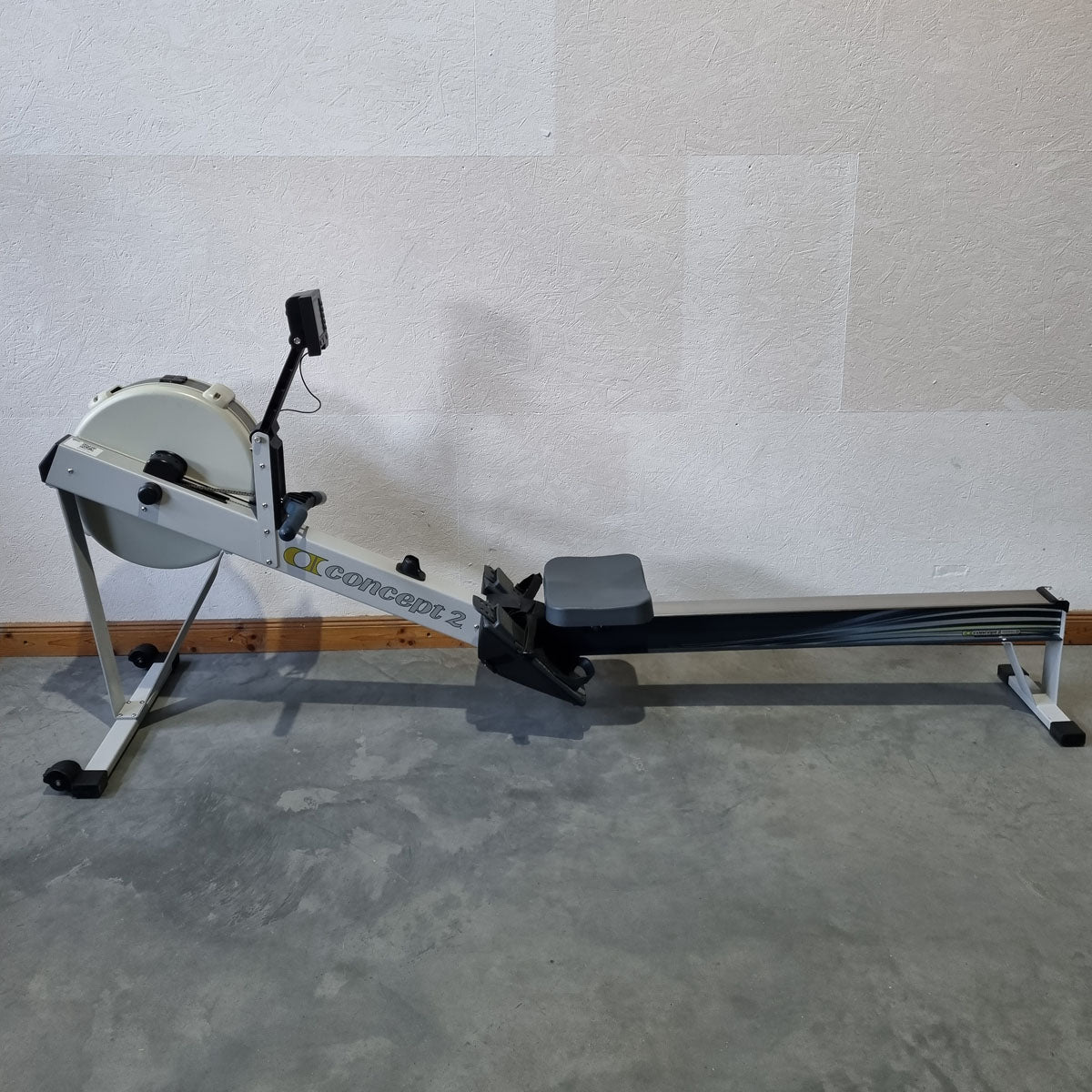 Concept2 Rudergerät Modell D mit PM3 Monitor - Farbe Hellgrau - gebraucht - geprüfter Zustand