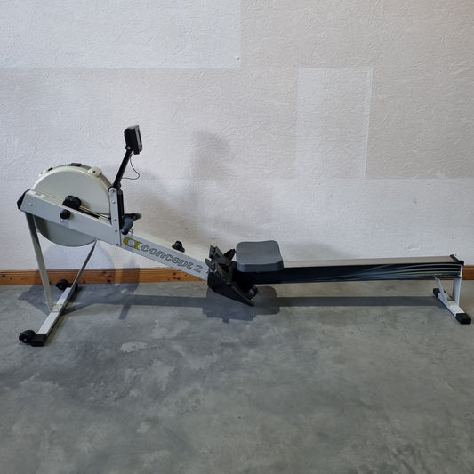 Concept2 Rudergerät Modell D mit PM5 Monitor - Farbe Hellgrau - gebraucht - geprüfter Zustand