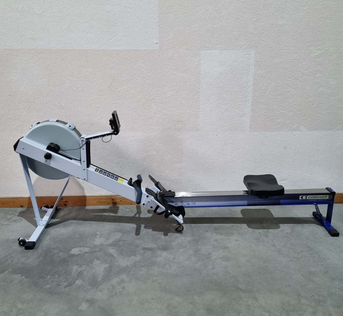 Concept2 Rudergerät mit PM5 Monitor - Farbe Blau - gebraucht - geprüfter Zustand