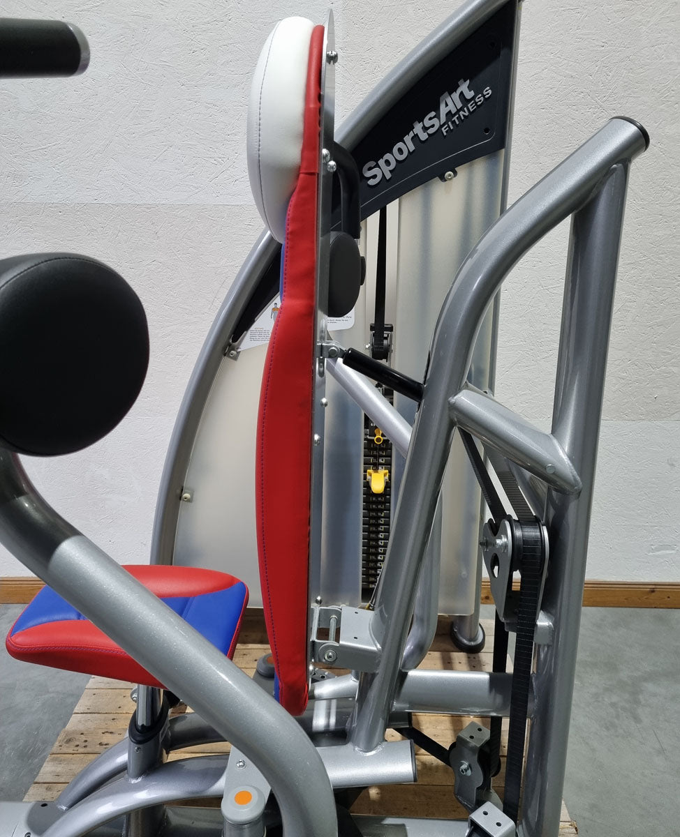 SportsArt Butterfly Dual S933 A933 N933, Pec Fly, frame color silver, used - refurbished condition