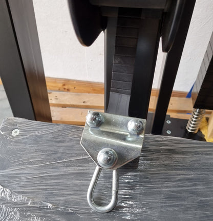 Ruderzug Turm ähnlich Gym80, Rudern am Kabel, Row, Ruderstation ähnlich Sygnum 4016, Rahmenfarbe Schwarz, Ausstellungsstück