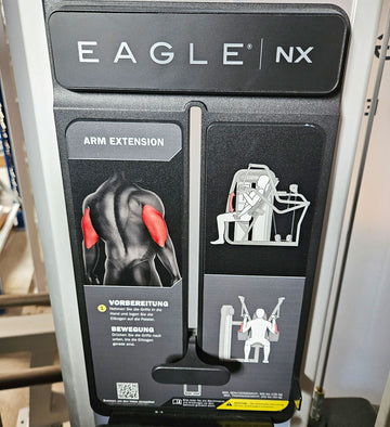 cybex tricep extension machine Cybex Eagle NX Arm Extension: Used triceps machine
