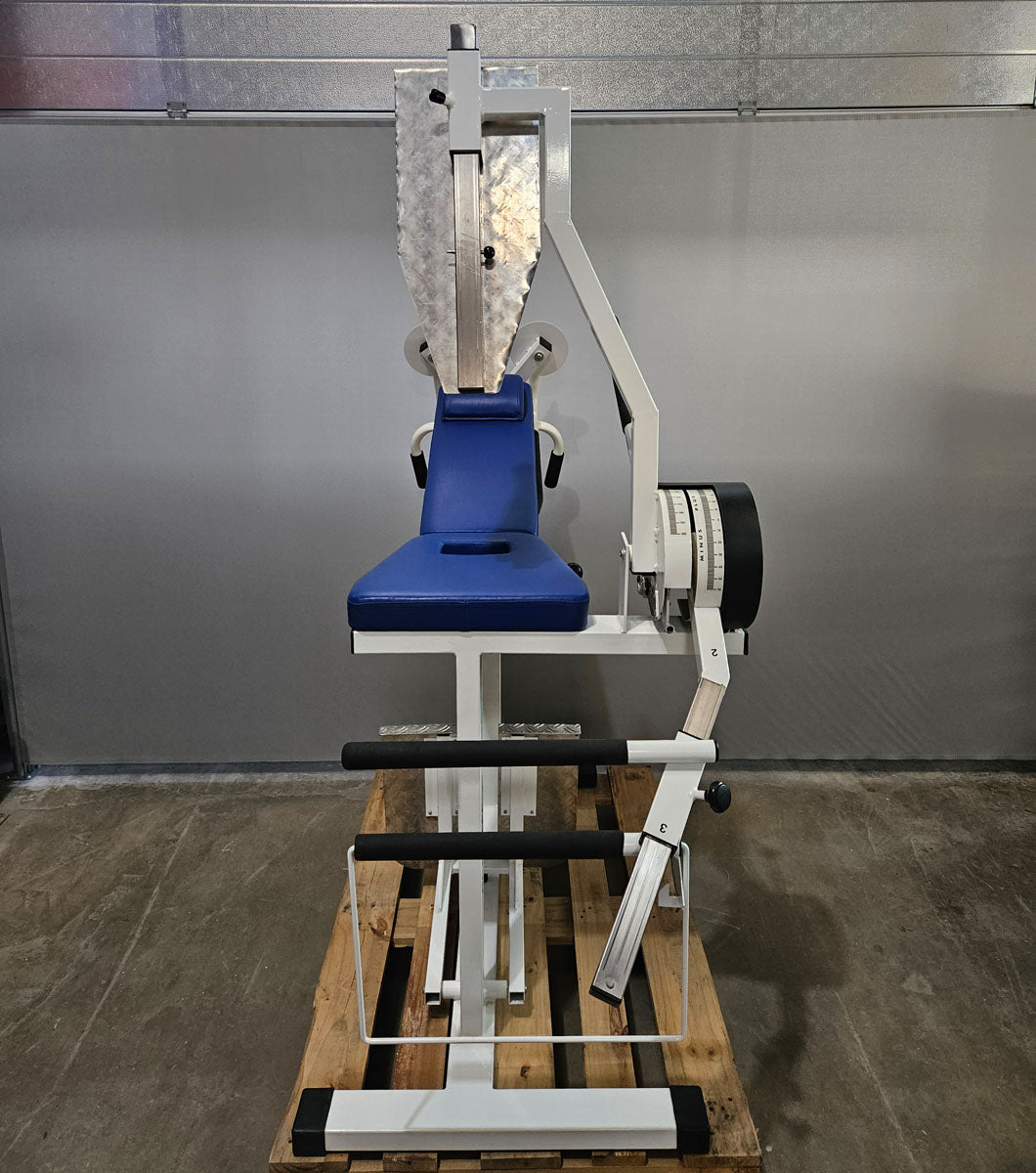 Dr. Wolff Flex Check, mobility measurement, white, black upholstery, used - tested condition