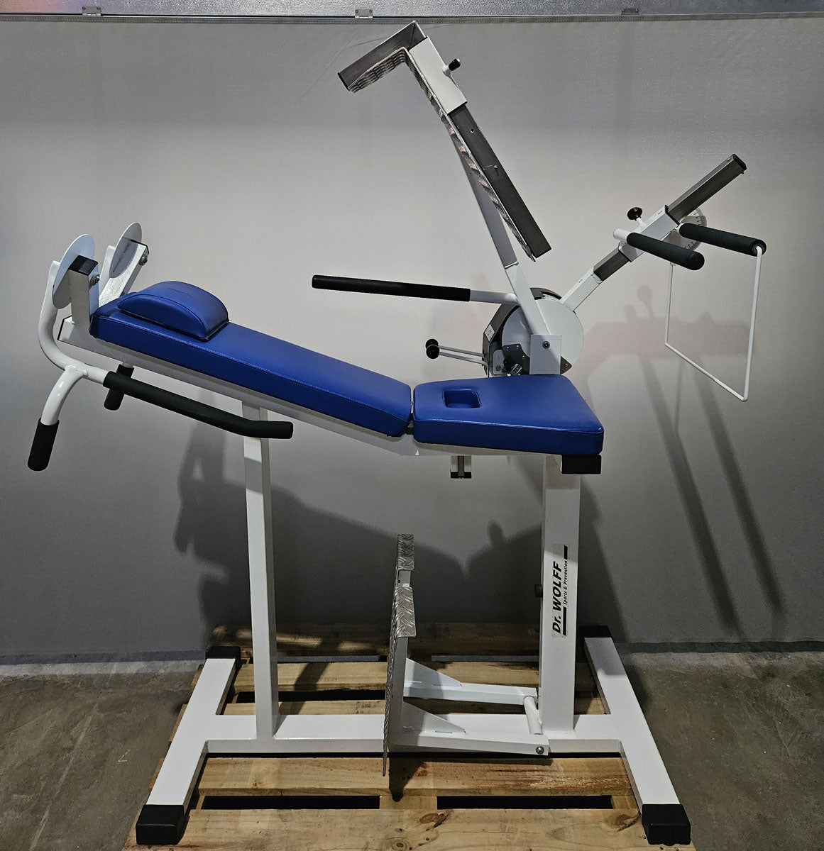 Dr. Wolff Flex Check, mobility measurement, white, black upholstery, used - tested condition