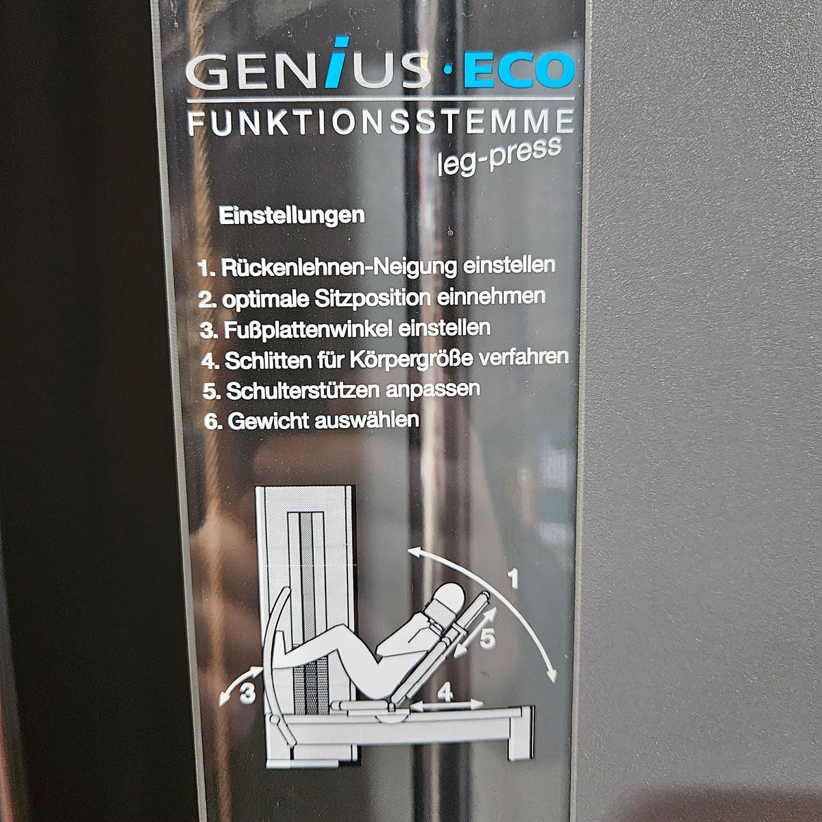 Frei Genius Eco 13-piece equipment set, MPG, KGG, MED approval, 13 strength training devices in a set, Medical Physio series, silver, used - refurbished condition