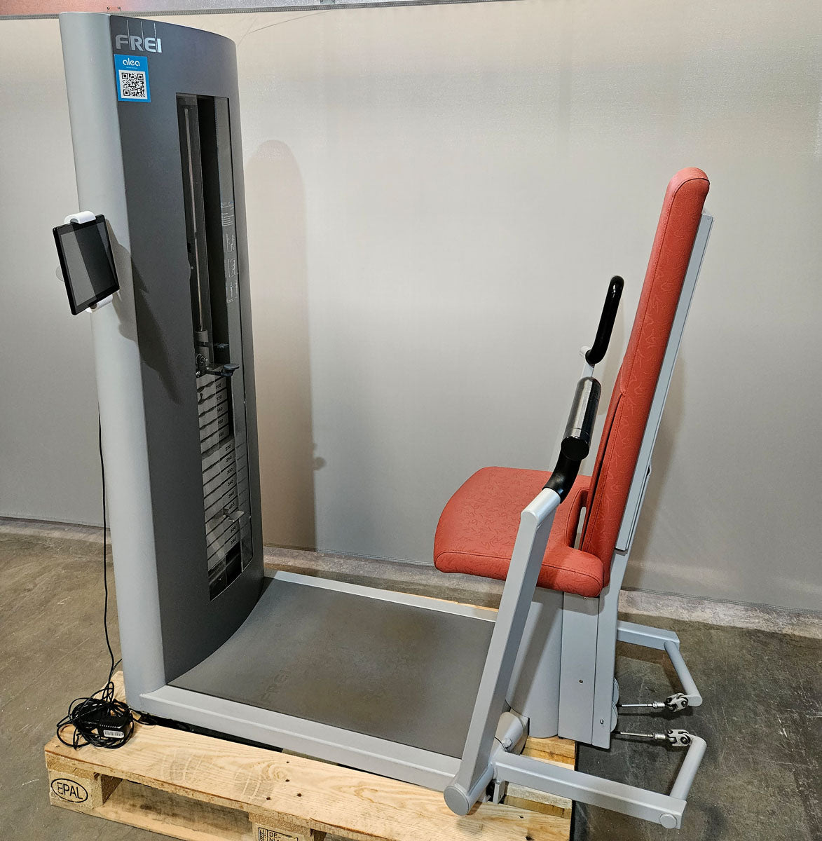 Frei Genius Eco 12er Gerätesatz, Optional mit smarten Displays, MPG, KGG, MED Zulassung, 12 Kraftgeräte im Set, Medical Physio Serie, Silber, gebraucht - überholter Zustand
