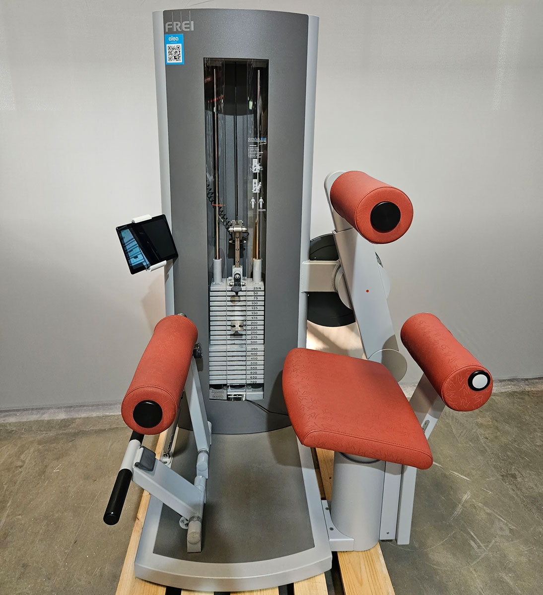 Frei Genius Eco 12er Gerätesatz, Optional mit smarten Displays, MPG, KGG, MED Zulassung, 12 Kraftgeräte im Set, Medical Physio Serie, Silber, gebraucht - überholter Zustand