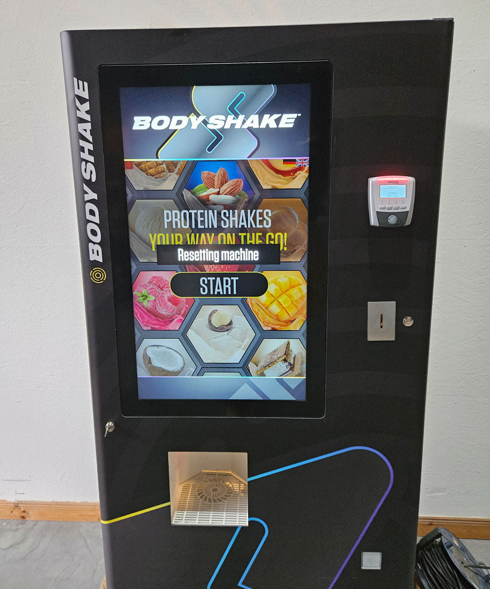 Kopie von BodyShake Protein Shake Automat, Getränkeautomat, Protein-Shake Mixer, Eiweißautomat, Shakerautomat