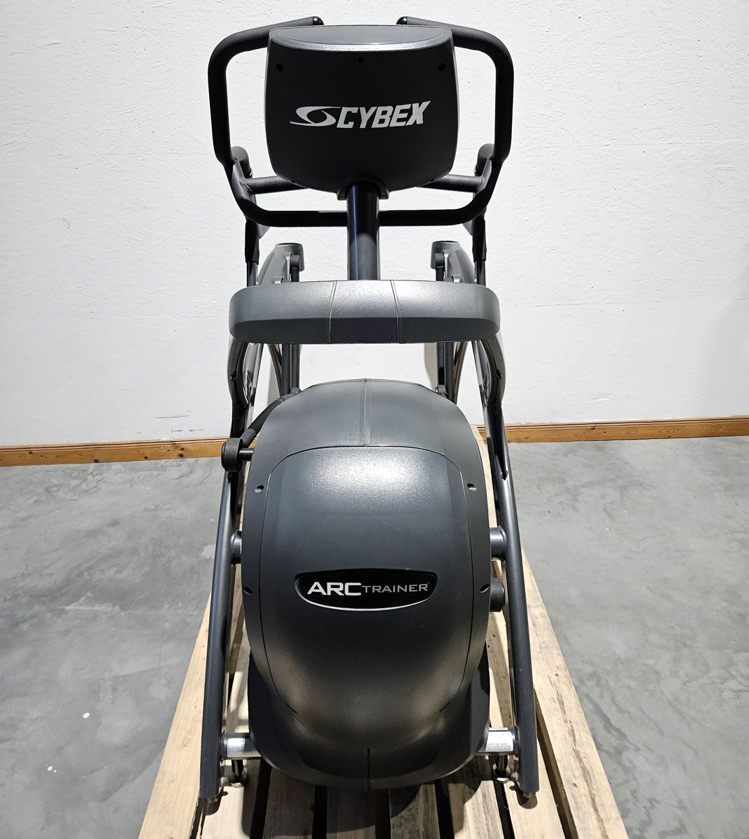 Cybex Arc Trainer 750A Lower Body, cross trainer, elliptical trainer with height-adjustable ramp, stepper, LED display, frame color anthracite, used - refurbished condition