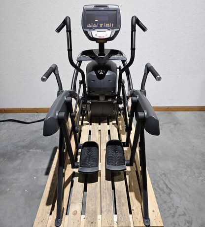 Cybex Arc Trainer 772AT Total Body, cross trainer, elliptical trainer with height-adjustable ramp, stepper, touch display with TV, frame color anthracite, used - refurbished condition