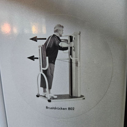 Dr. Wolff 11 medizinische Kraftgeräte im Set - Präventionspark 800 Serie, Medizinzulassung MPG, gebraucht - überholter Zustand