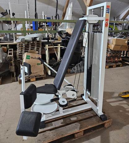 Panatta 2 Geräte im Set = Abduktoren und Adduktorenmaschine, Rahmen Weiß, Oldschool Bodybuilding Kraftgeräte, Fit 2000 Serie, gebraucht mit Gebrauchsspuren