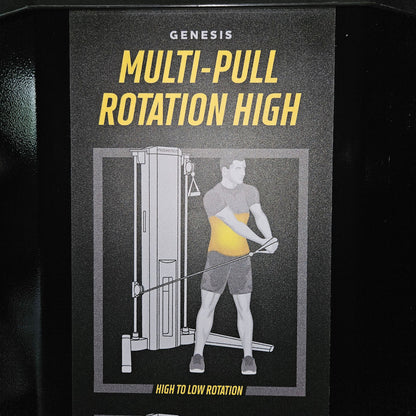 Freemotion Genesis strength training set, 10 bilateral cable pulleys, built in 2019 and 2020 - can also be used as a circuit, made in the USA - used - like new condition