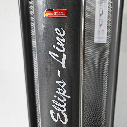 Latzug und Rudern Long Pulley 2 in 1 Kombigerät, Lat-, Ruderzug (Kombigerät) T 492b, Teuwsen Sportgeräte, Rahmen Anthrazit, gebraucht - überholter Zustand