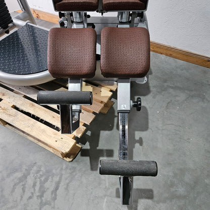 Proxowell bzw Proxomed Ab-Adduktor Kombi, Abduktoren und Adduktoren 2 in 1 Kombigerät, Compass bzw C-Well Serie, Rahmenfarbe Silber, gebraucht - überholter Zustand