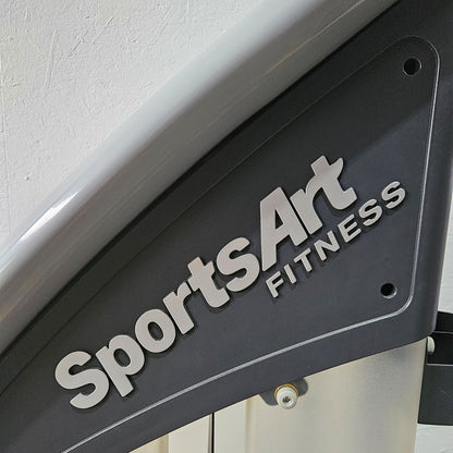 SportsArt Back Extension Machine S932 A932 N932, Back Extension, Hyperextension Machine, Frame Color Silver, Used - Refurbished Condition
