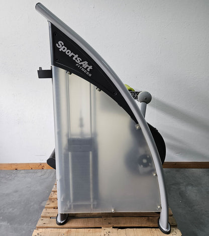 SportsArt Back Extension Machine S932 A932 N932, Back Extension, Hyperextension Machine, Frame Color Silver, Used - Refurbished Condition