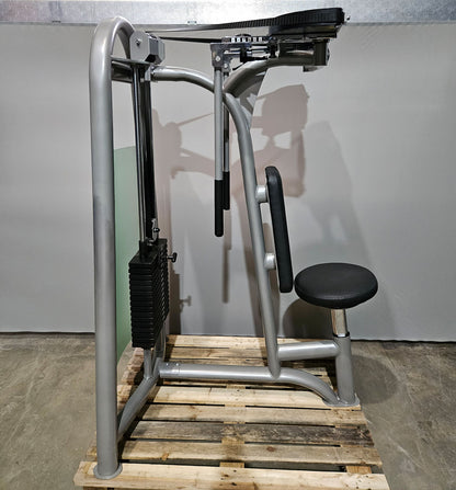 AS Sport bzw Proxowell Butterfly und Reverse, 2 in 1 KOMBIMASCHINE, Brust-Haltungsstabilisator, Rahmenfarbe Silber, gebraucht - überholter Zustand
