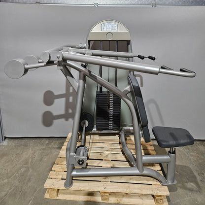 AS Sport bzw Proxowell Schulterpresse, Shoulder Press, Overhead Press, Rahmenfarbe Silber,  gebraucht - überholter Zustand