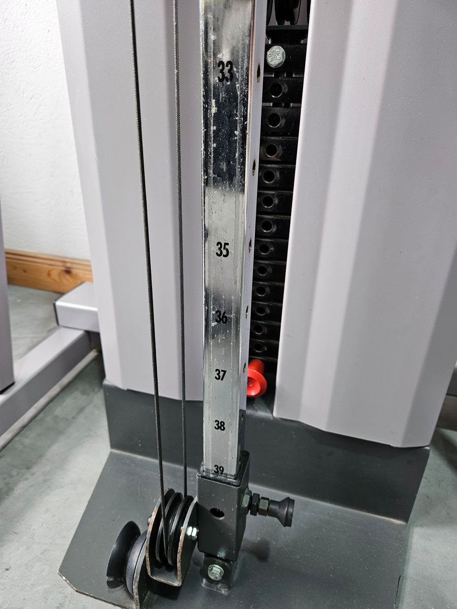 Pego Sport Pulley EX, Vertikalzug Explosiv, 2 Seilzüge im Set, Kabelzüge für Physio und Reha, Made in Germany - gebraucht - überholter Zustand