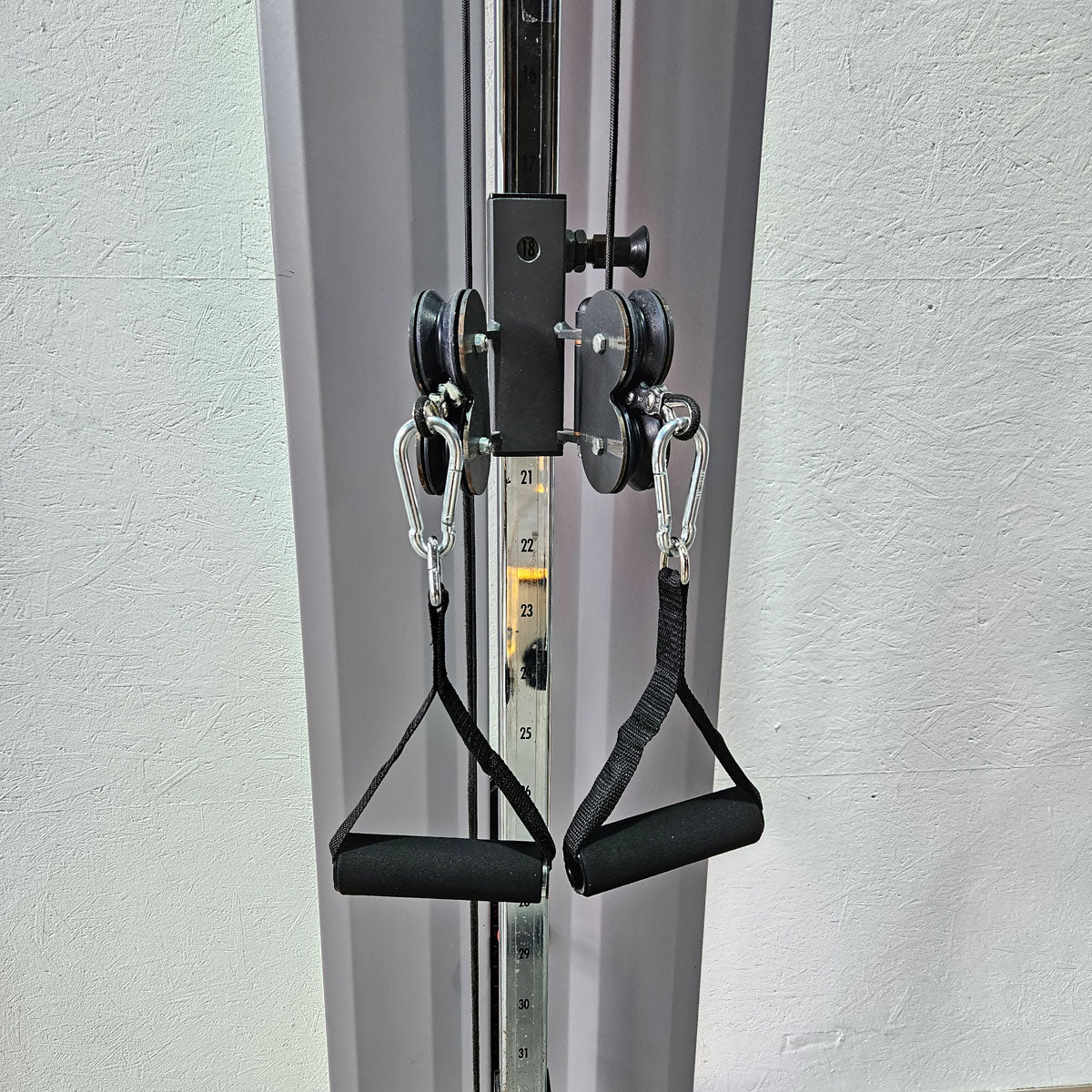 Pego Sport Pulley U, Vertikalzug - Universalzug 80 kg (Wandmodell) Seilzug Kabelzug für Physio und Reha, Made in Germany - gebraucht - überholter Zustand