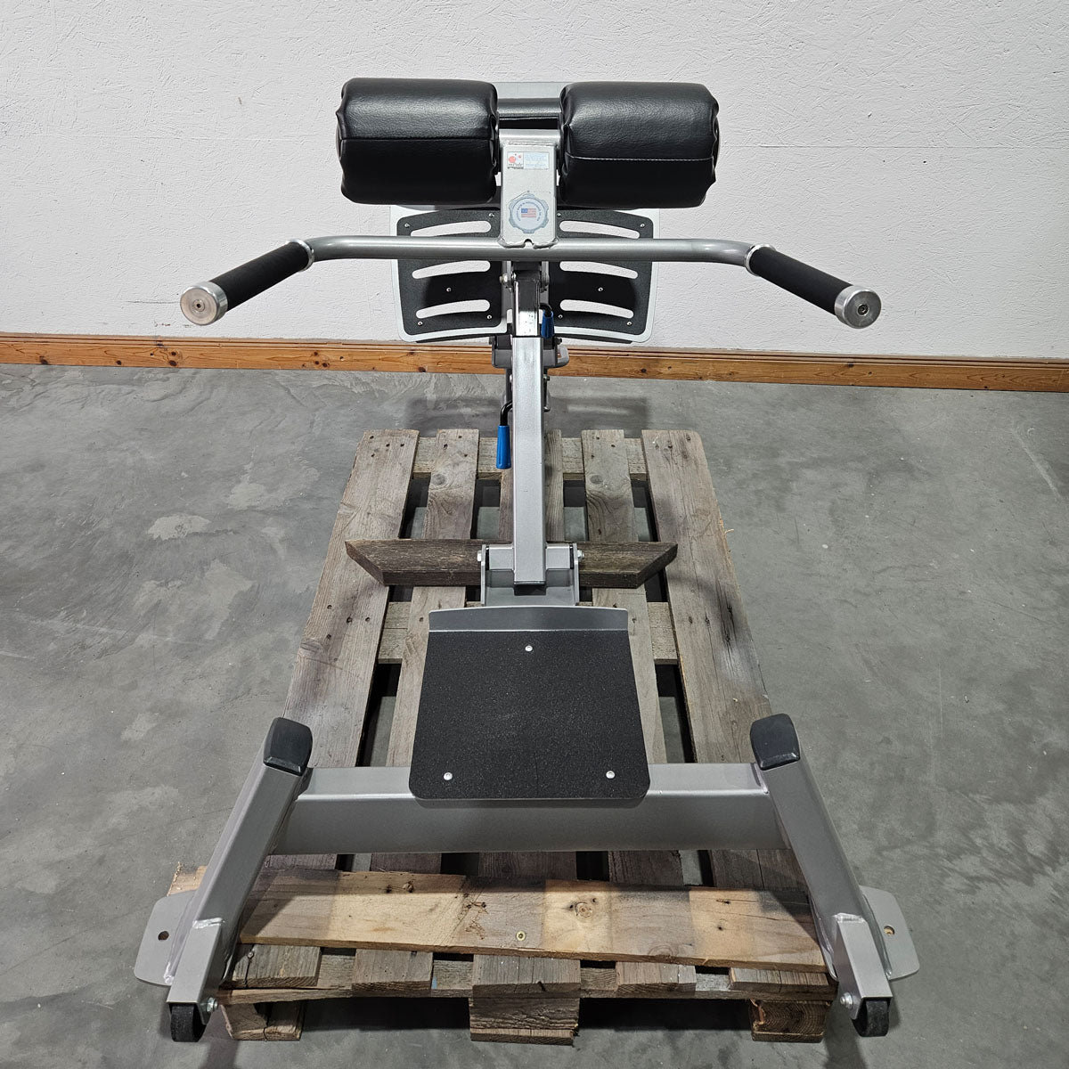 Nautilus Nitro Hyperextension, back extension bench, 45° adjustable, Adjustable Hip Extension F3AHE, frame color silver, used - refurbished condition
