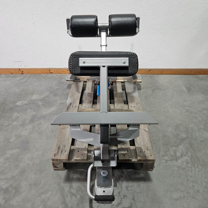 Nautilus Nitro Hyperextension, back extension bench, 45° adjustable, Adjustable Hip Extension F3AHE, frame color silver, used - refurbished condition