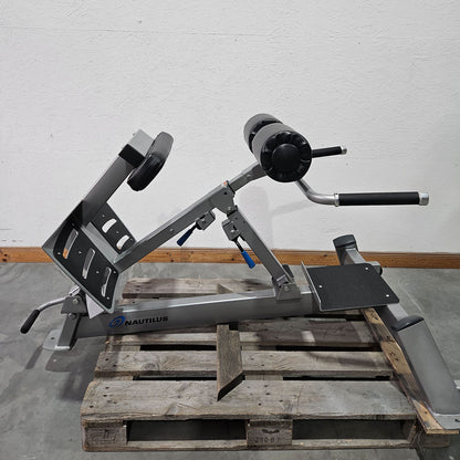 Nautilus Nitro Hyperextension, back extension bench, 45° adjustable, Adjustable Hip Extension F3AHE, frame color silver, used - refurbished condition
