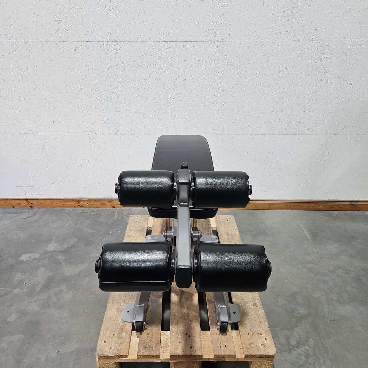 Nautilus Nitro verstellbare Bauchbank, Adjustable Abdominal Bench F3AAB, Rahmenfarbe Silber, gebraucht - überholter Zustand