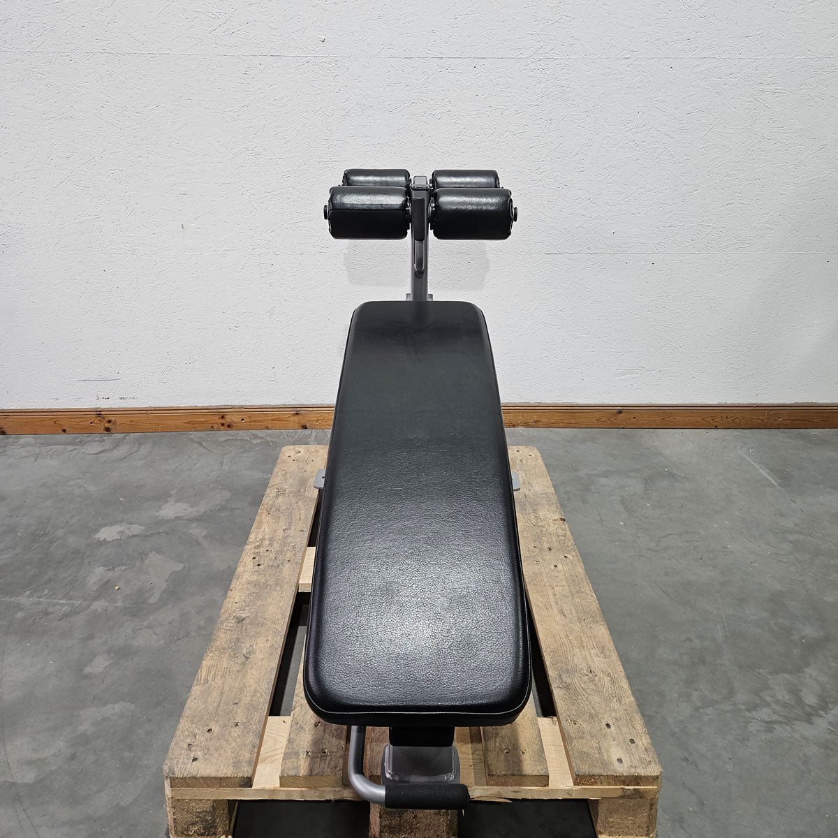 Nautilus Nitro verstellbare Bauchbank, Adjustable Abdominal Bench F3AAB, Rahmenfarbe Silber, gebraucht - überholter Zustand