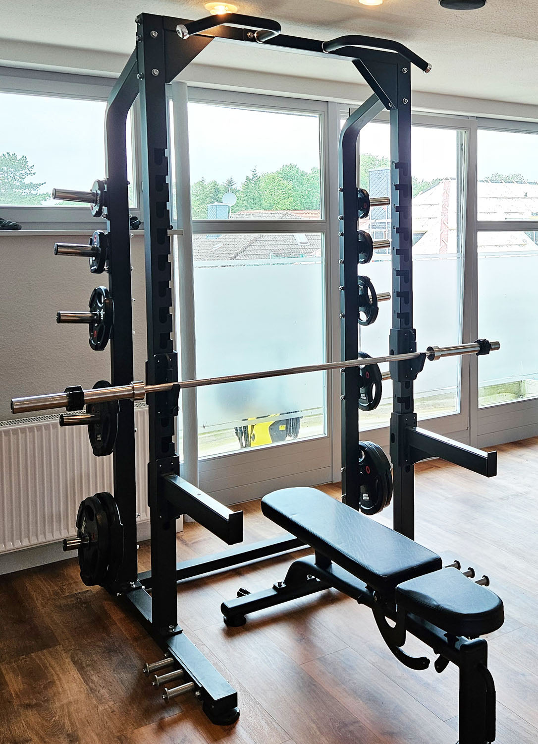DankSport Half Rack / Cage - Power Rack - Schwarz - NEU