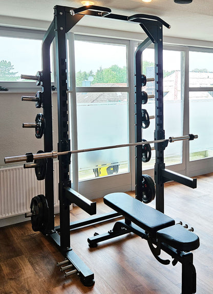 DankSport Half Rack / Cage - Power Rack - Schwarz - NEU