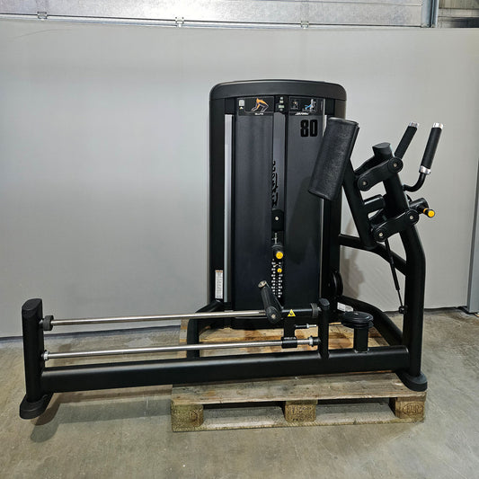 Life Fitness Insignia Glute, glute machine, buttock machine standing, color black, used - refurbished condition