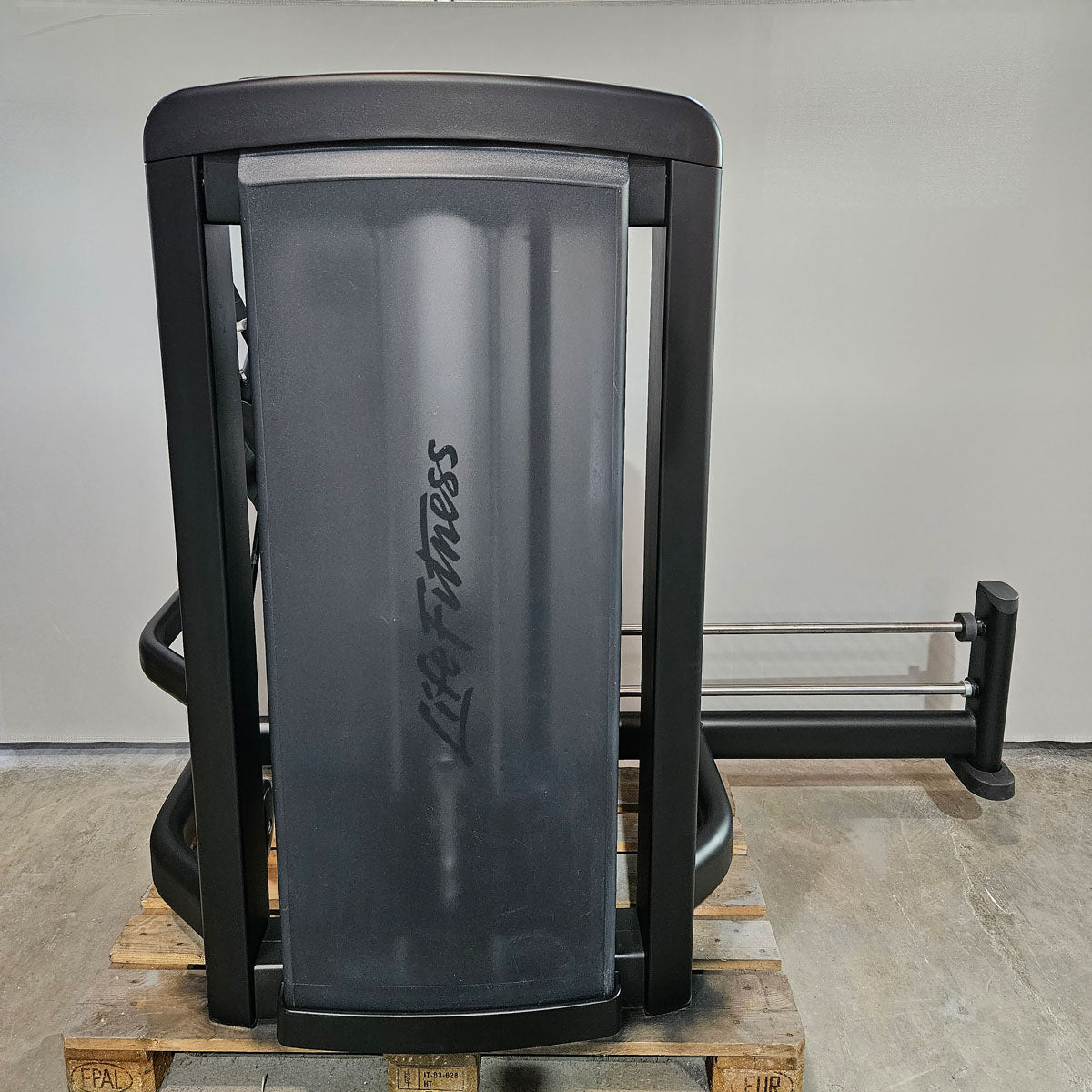 Life Fitness Insignia Glute, glute machine, buttock machine standing, color black, used - refurbished condition