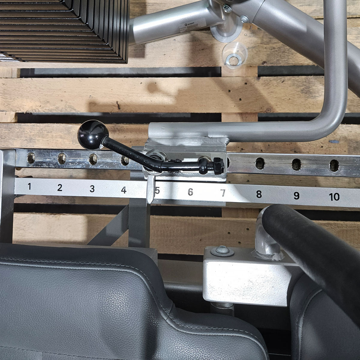 Proxomed - AS, Funktionsstemme, Beinpresse verstellbar sitzend - liegend, 200kg Gewichtsblock, gebraucht - überholter Zustand