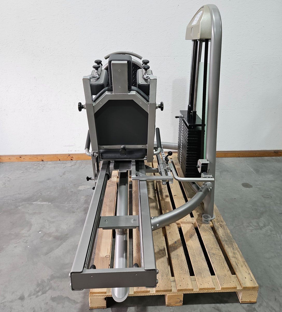 Proxomed - AS, Funktionsstemme, Beinpresse verstellbar sitzend - liegend, 200kg Gewichtsblock, gebraucht - überholter Zustand