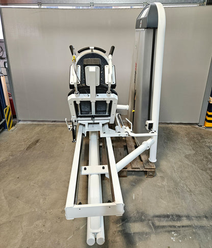 Proxomed Funktionsstemme Compass 530, Beinpresse verstellbar, MPG, Reha, Rahmenfarbe Weiß, Polster Schwarz, gebraucht - überholter Zustand