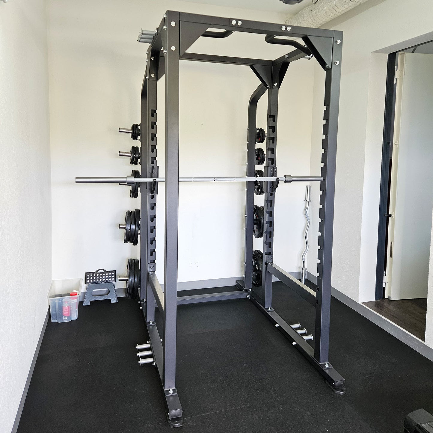 DankSport Power Rack / Full Power Cage - Schwarz - NEU