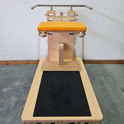 Five Pro 7er Zirkel Beweglichkeitszirkel, Dehnzirkel aus Holz von Five bzw Milon, Holzfarbe Eiche Braun, guter gebrauchter Zustand