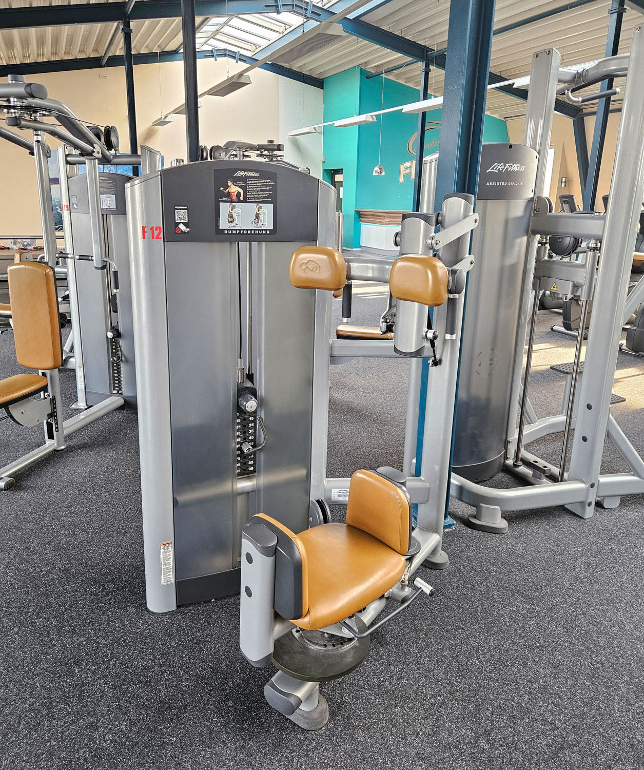 Life Fitness &amp; Hammer Strength - 95 pieces of fitness equipment - 105 stations, strength training equipment, cardio equipment, plate-loaded equipment, benches, etc. - complete gym - used, refurbished, top condition