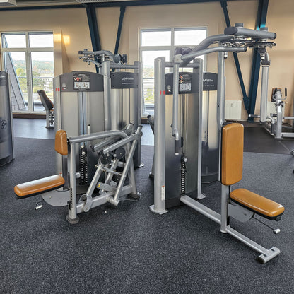Life Fitness & Hammer Strength - 95 Fitnessgeräte - 105 Stationen, Kraftgeräte, Cardiogeräte, Plate loaded Geräte, Bänke etc - komplettes Fitnessstudio - gebraucht, überholter TOP Zustand