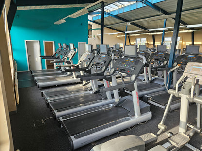 Life Fitness &amp; Hammer Strength - 95 pieces of fitness equipment - 105 stations, strength training equipment, cardio equipment, plate-loaded equipment, benches, etc. - complete gym - used, refurbished, top condition