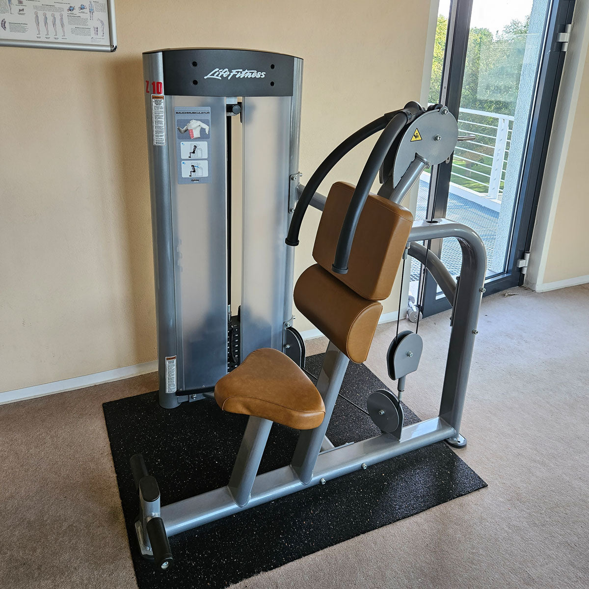 Life Fitness Optima Series - 12 Kraftgeräte im Set, 14 Trainingsstationen, Farbe Silber, gebraucht - überholter Zustand
