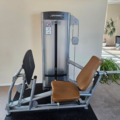 Life Fitness Optima Series - 12 Kraftgeräte im Set, 14 Trainingsstationen, Farbe Silber, gebraucht - überholter Zustand