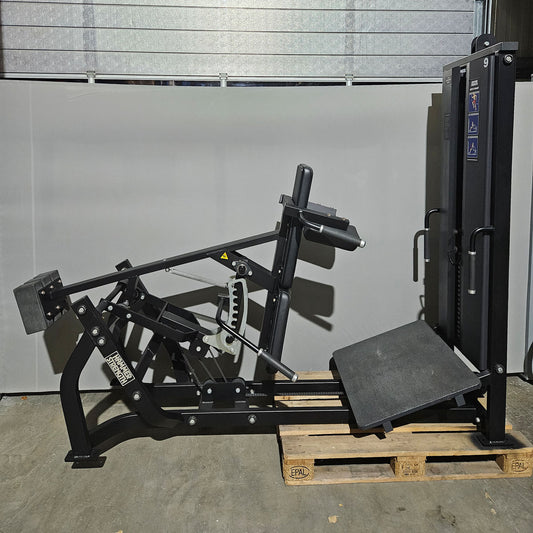 Hammer Strength MTS V-Squat, Squat Machine - Frame Color Black, Used - Refurbished Condition