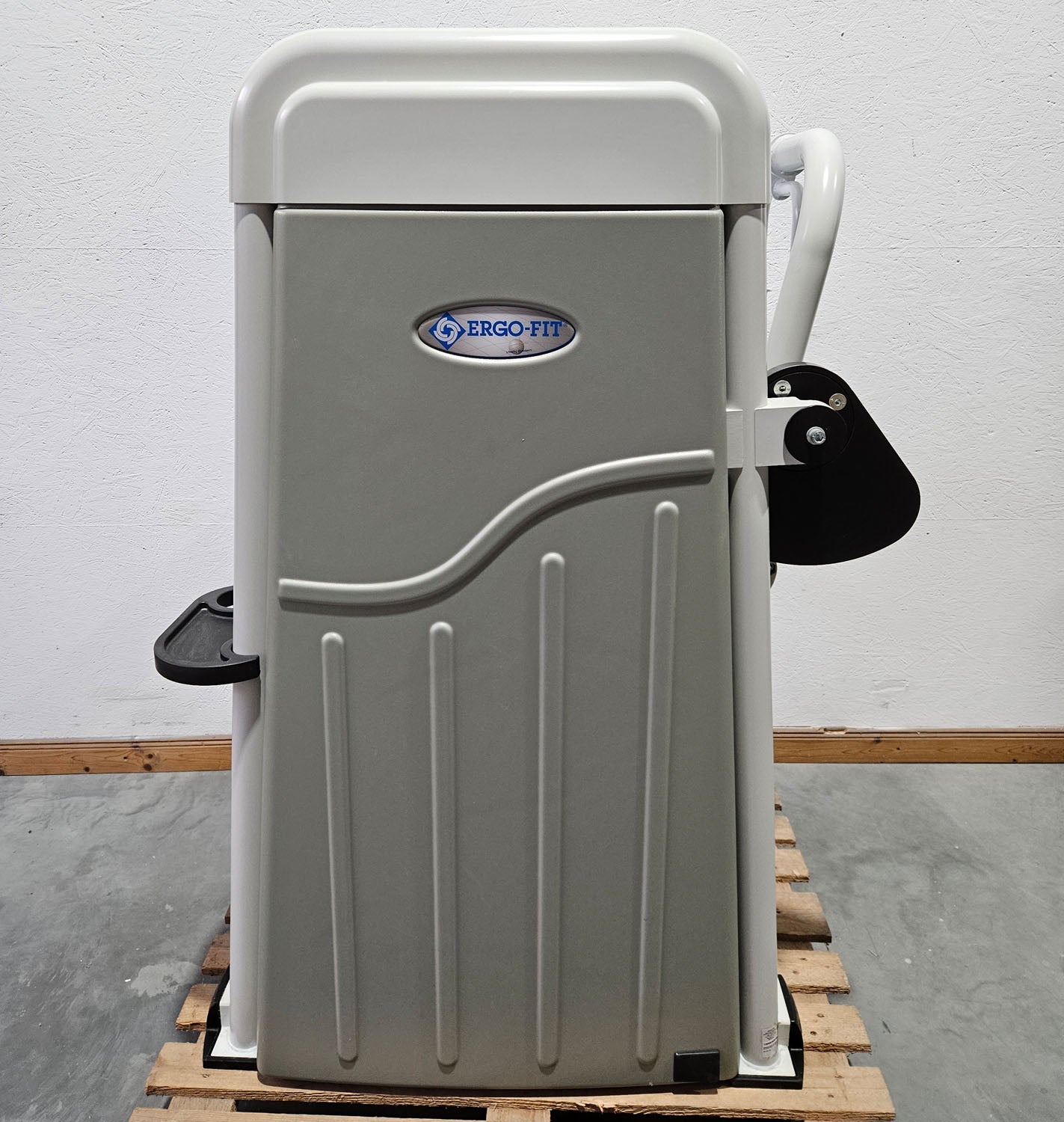Ergo-Fit horizontal triceps machine, triceps extension, arm extension, 4000 series, frame color white, used - refurbished condition