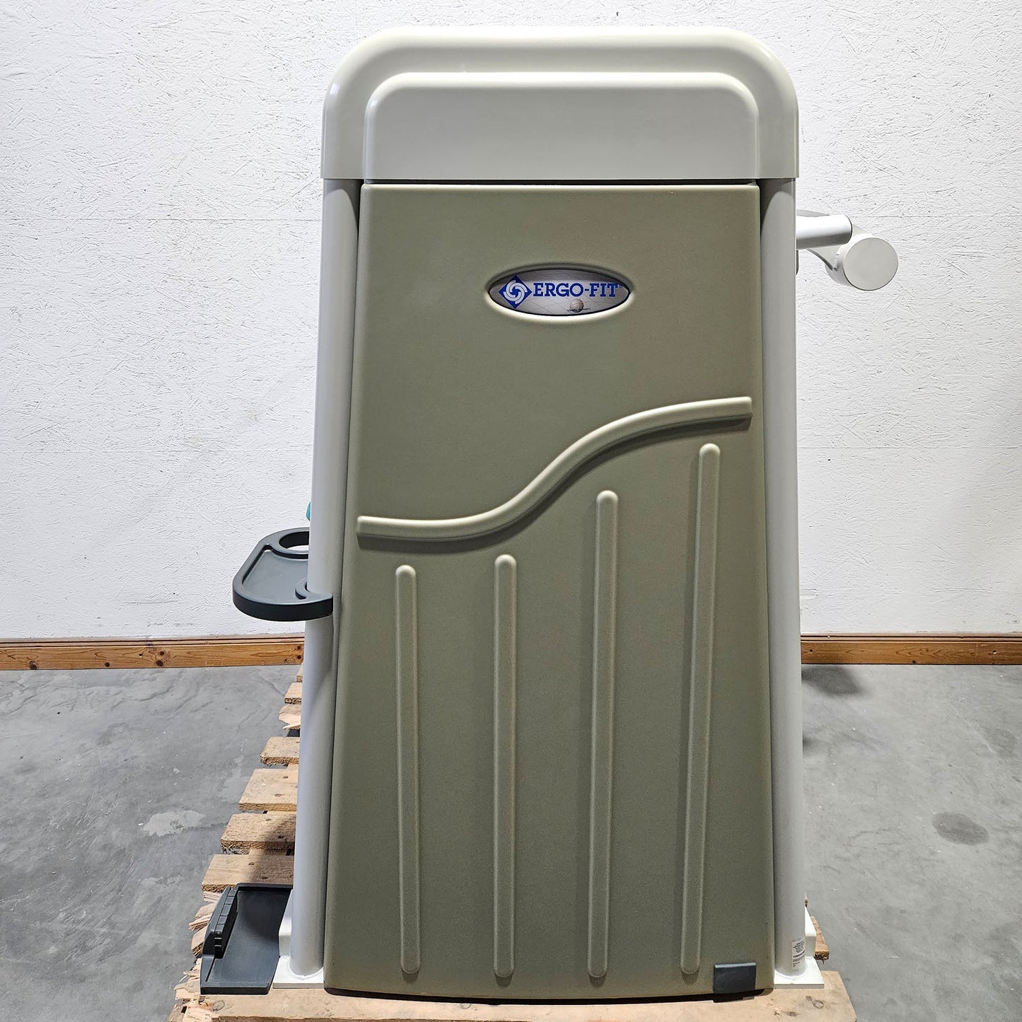 Ergo-Fit shoulder press, overhead press, 4000 series, frame color white, used - refurbished condition