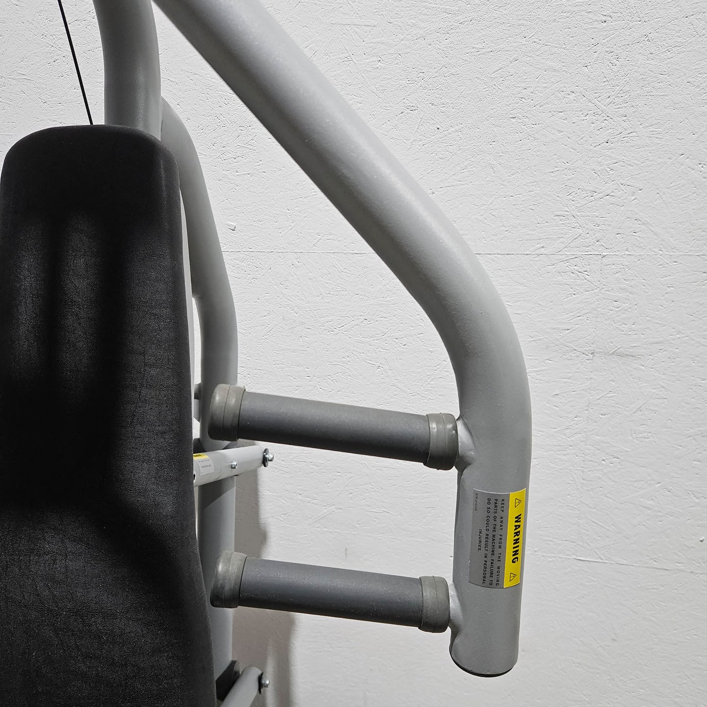 Jimsa bench press machine, chest press, Coolline, frame color silver, used - overhauled condition