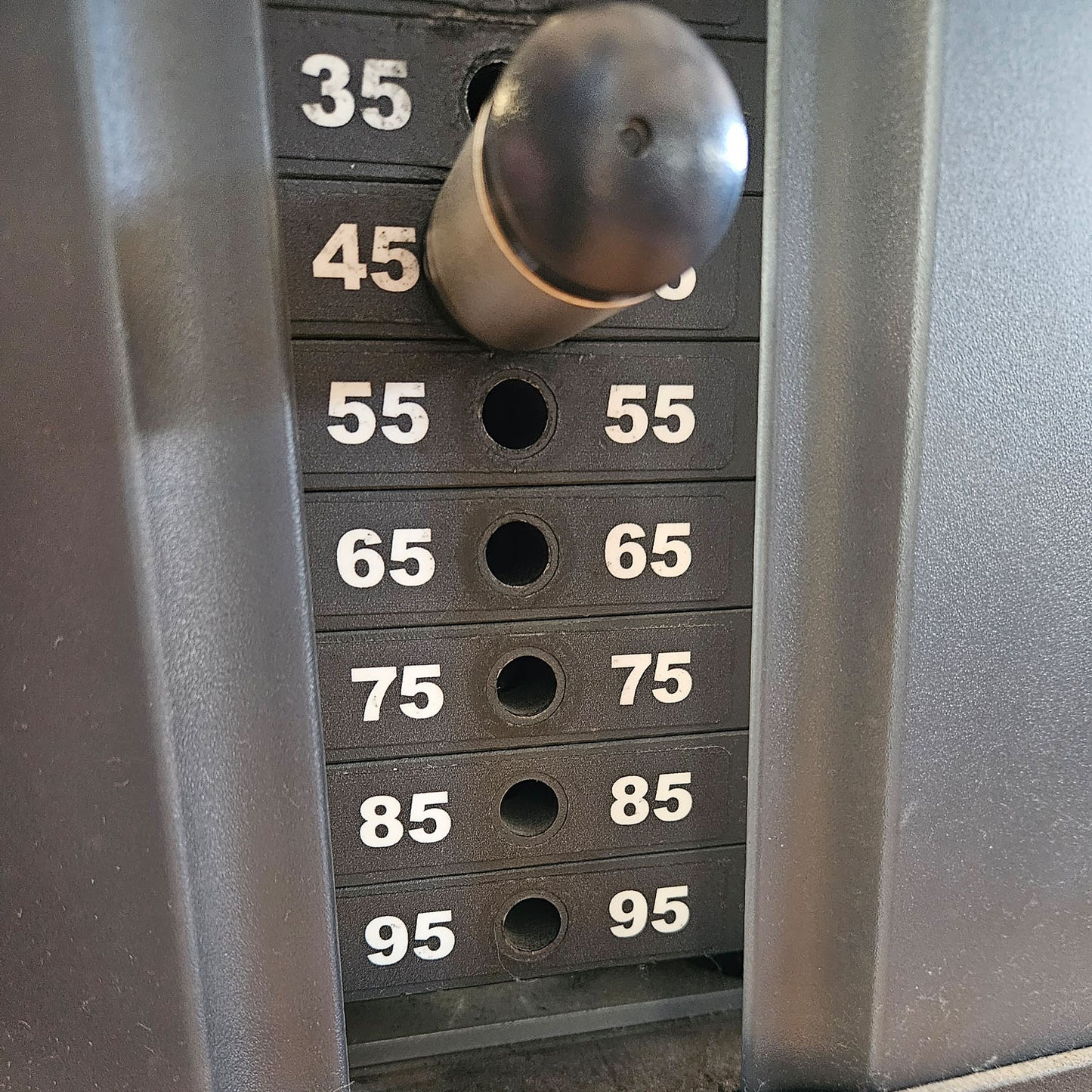 Life Fitness Shoulder Press, Overhead Press, Signature Series, Frame Color Silver, Used - Refurbished Condition